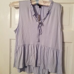 J Crew pale blue top